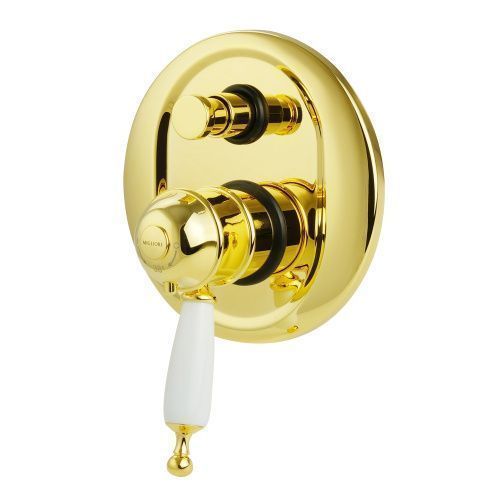 Смеситель для душа Migliore OXFORD 19181 встраиваемый в стену золото с термостатом