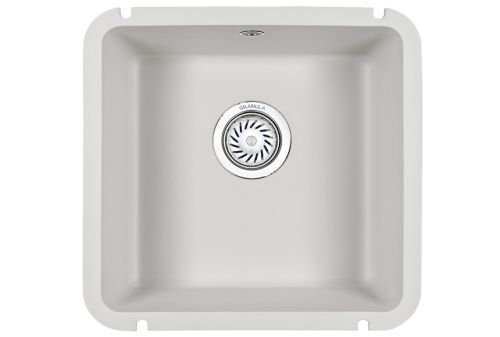 Кухонная мойка Granula 3801, АРКТИК 45х45 цвет белый поверхность матовая