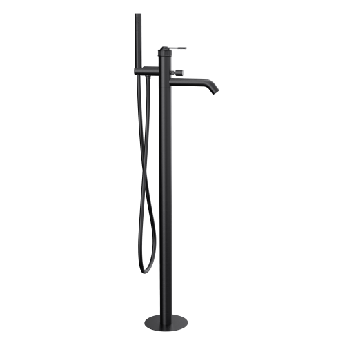 Смеситель для ванны Remer Atelier AL08CFP напольный черный