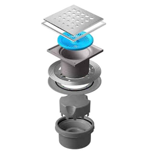 Душевой трап Pestan Confluo Standard Vertical Drops Mask 13000075 15х15