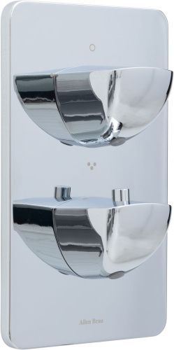 Смеситель для ванны с душем Allen Brau Infinity 5.21316-00 встраиваемый в стену хром с термостатом