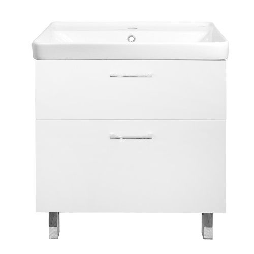 Тумба с раковиной Azario Ника CS00089990 70х50 напольная цвет белый