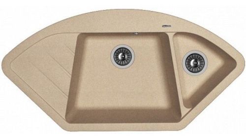 Кухонная мойка Florentina Веста 20.285.E1005.107 100х50 цвет бежевый поверхность матовая