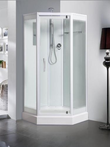Душевая кабина River PENTA 10000000931 90х90 пятиугольная без крыши ориентация универсальная