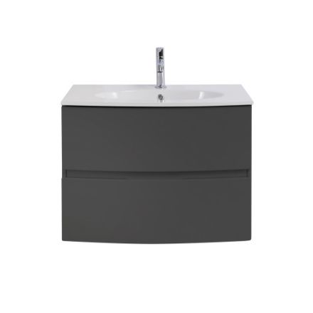 Тумба под раковину Cezares ELETTRA 55522 70х50 подвесная цвет черный