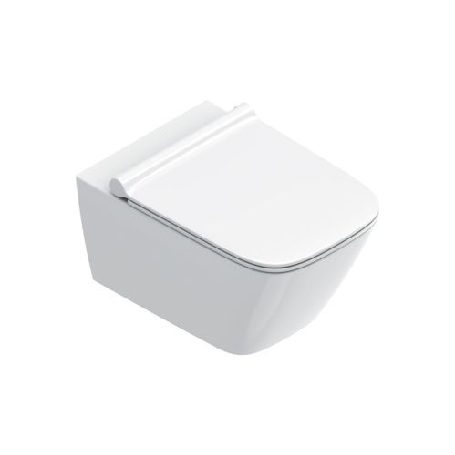 Чаша унитаза подвесная Catalano Green 411550001 цвет белый без сиденья безободковая смыв торнадо