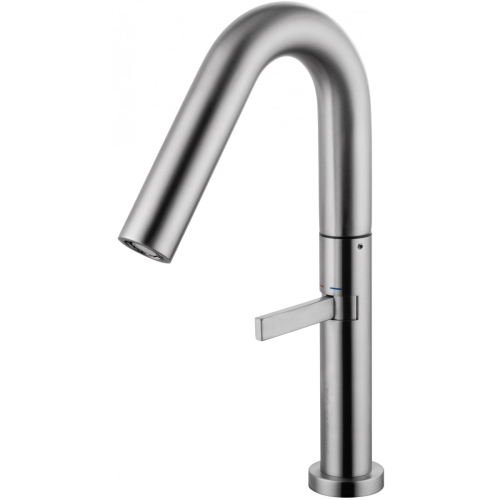 Смеситель для раковины Wonzon & Woghand WW-6068-BS на столешницу никель