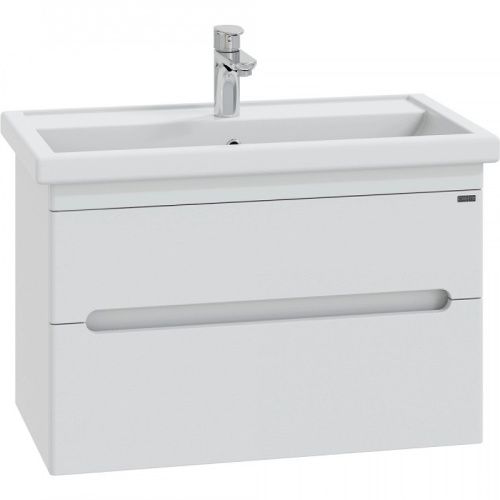 Тумба под раковину СанТа Лондон 224037 80х40 подвесная цвет белый