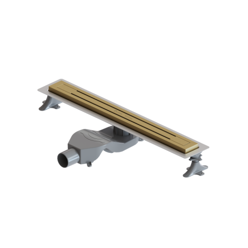 Душевой лоток Boheme Premium Trendy 983-60-MG 60х5 золото