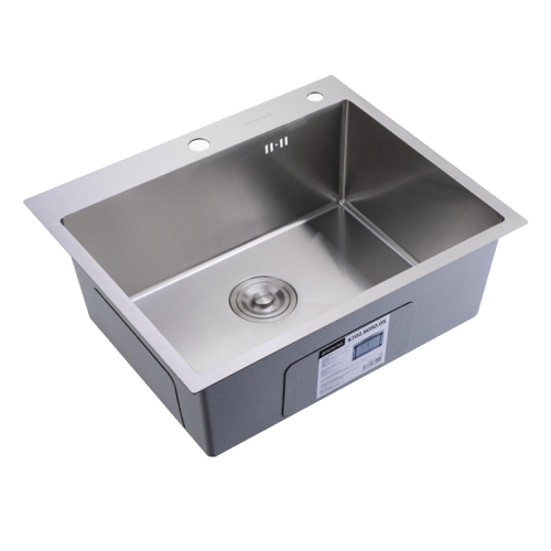 Кухонная мойка Splenka S702.6050.05 60х50 цвет серый поверхность матовая