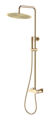 Душевая стойка Boheme Stick 128-GG.2 настенная цвет золото