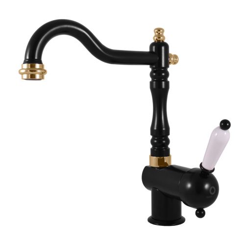 Смеситель для кухни RavSlezak L508.5/8CMATZ на мойку черный