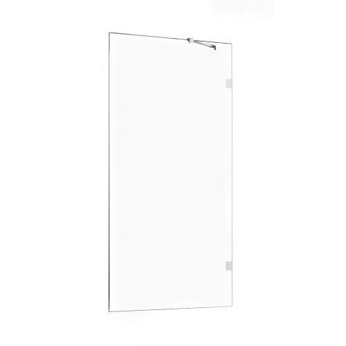 Душевая шторка на ванну New Trendy EVENTA EXK-6997 90х150 стекло прозрачное профиль хром ориентация универсальная