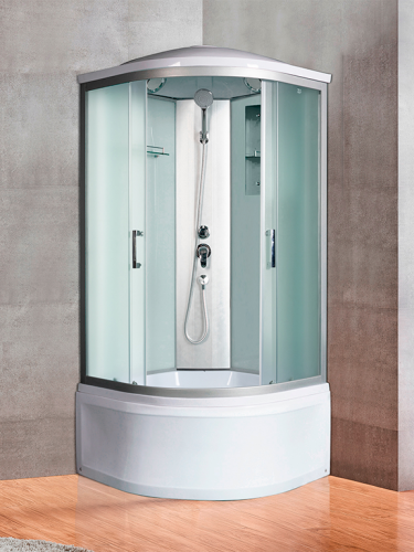 Душевая кабина River DESNA 10000002157 90х90 четверть круга с крышей ориентация универсальная