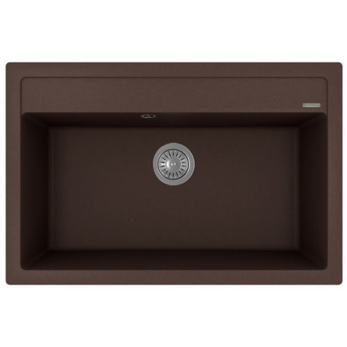Кухонная мойка Florentina Липси 770 20.440.E0770.206 75х50 цвет коричневый поверхность матовая