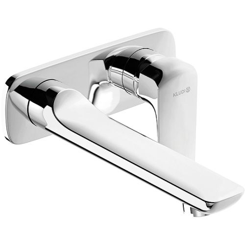Смеситель для раковины Kludi AMEO 412450575 встраиваемый в стену хром