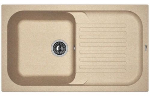 Кухонная мойка Florentina Арона 860 20.225.D0860.107 85х50 цвет бежевый поверхность матовая