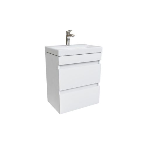 Тумба с раковиной Iddis Zodiac ZOD5CB0i95K 50х30 подвесная цвет белый