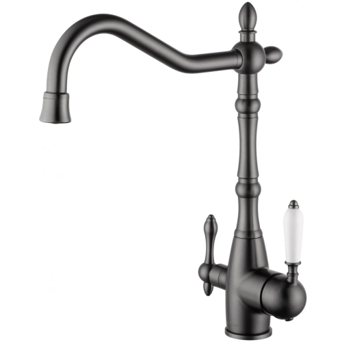 Смеситель для кухни Wonzon & Woghand WW-88458006-BGM на мойку серый