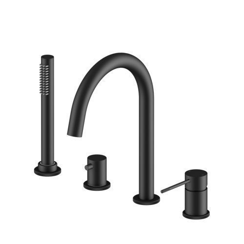 Смеситель Timo Saona 2320/03Y на борт ванны черный