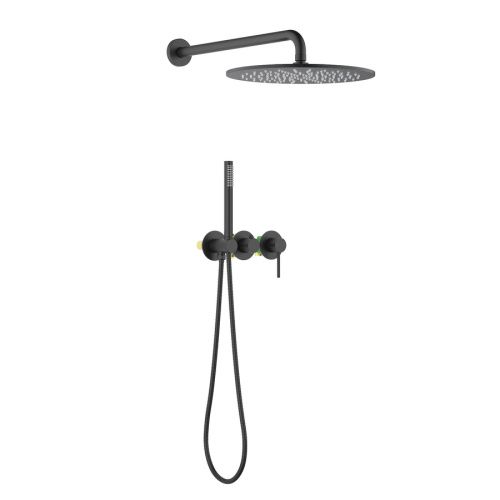 Душевая система Timo Saona SX-2349/03SM встраиваемая в стену цвет черный