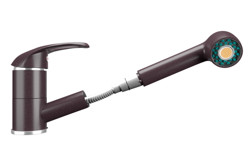 Смеситель для кухни Ulgran Classic U-002-345 на мойку коричневый