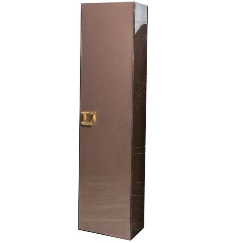 Шкаф-пенал Armadi Art Lucido 772-BB 40х150 подвесной цвет коричневый