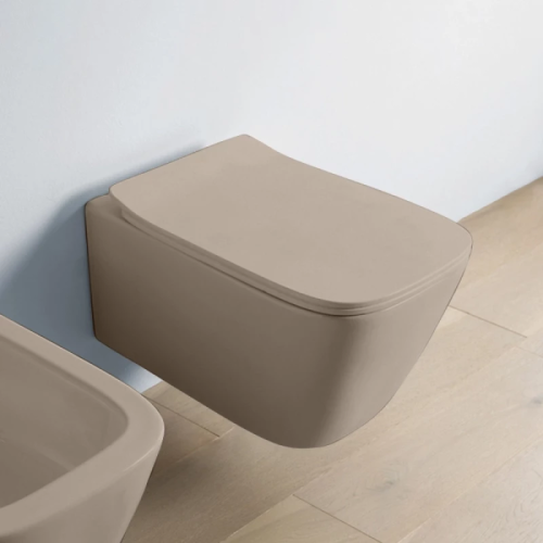 Чаша унитаза подвесная Artceram A16 ASV003 41 00 цвет коричневый без сиденья душевой смыв