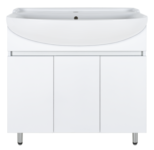 Тумба под раковину Misty Амур Э-Аму01080-021Н 80х30 напольная цвет белый