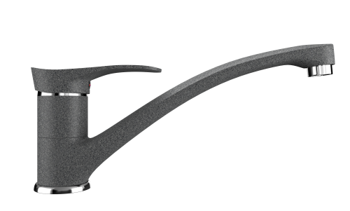 Смеситель для кухни Ulgran Classic U-003-309 на мойку серый