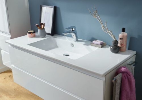 Тумба под раковину Puris Ace WUA331228(672/161) 120х50 подвесная цвет белый