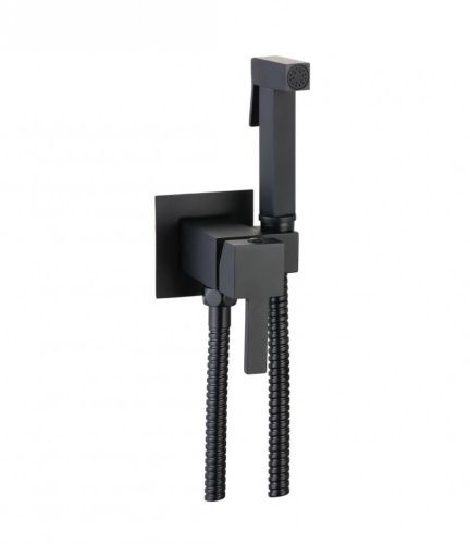 Гигиенический душ со смесителем CeramaLux KBS/001 черный