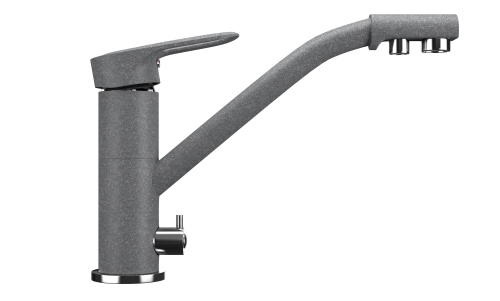 Смеситель для кухни Ulgran Classic U-010-342 на мойку графит