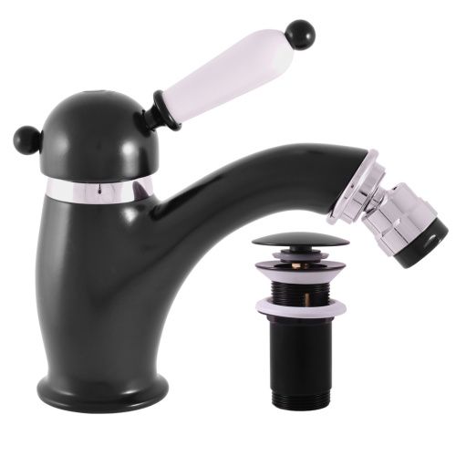 Смеситель RavSlezak LABE L545.5KCMAT на биде черный