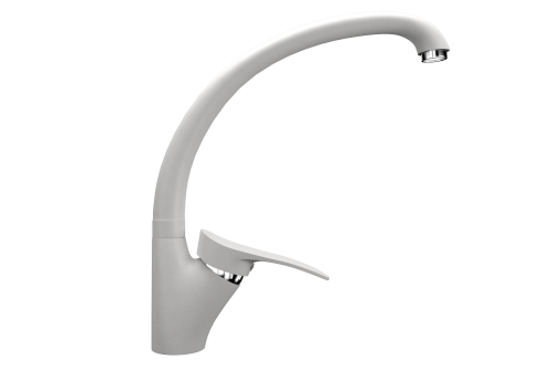 Смеситель для кухни Ulgran Classic U-001-341 на мойку белый