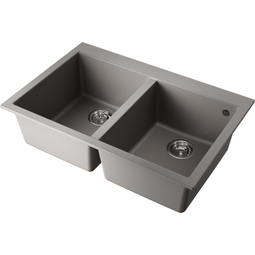 Кухонная мойка Omoikiri Bosen 80-2 4993569 80х55 цвет серый