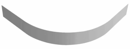 Панель для поддона Cezares TRAY-M-R-80-SCR