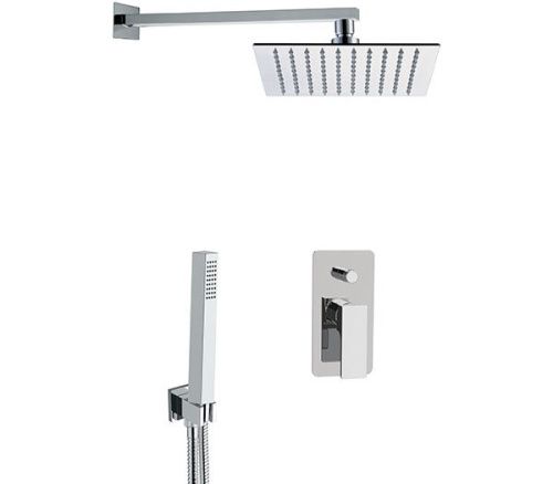 Душевая система Remer Absolute AU09S02UFS20 встраиваемая в стену цвет хром