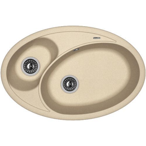 Кухонная мойка Florentina Селена 20.265.E0780.104 80х50 цвет бежевый поверхность матовая