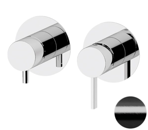 Смеситель для душа Remer Metrica MC92ZPCFP встраиваемый в стену черный