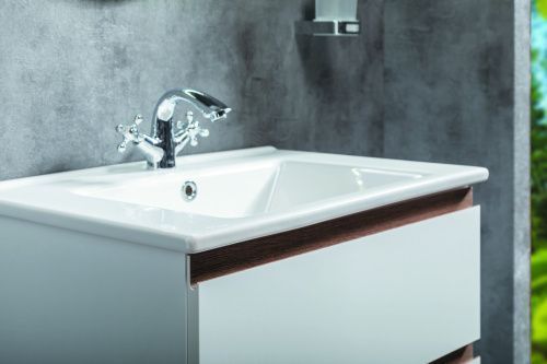 Тумба под раковину Armadi Art Capolda 849-065-WW 60х50 подвесная цвет белый