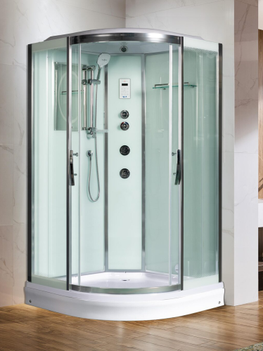 Душевая кабина WeltWasser WW500 10000003286 110х110 четверть круга с крышей ориентация универсальная