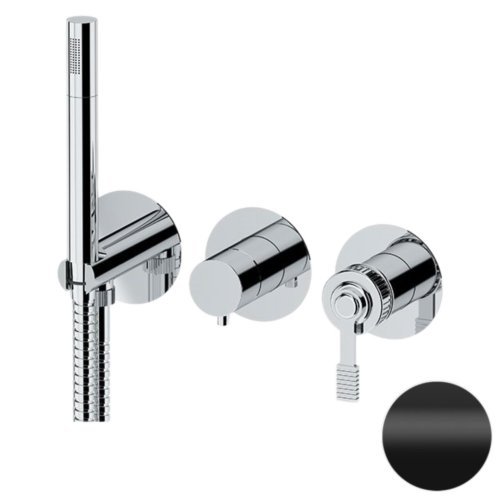 Смеситель для душа Remer Atelier AL97D3PNO встраиваемый в стену черный