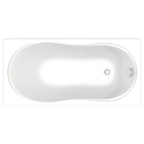 Ванна акриловая Bas Лима В 00021 130х70 пристенная прямоугольная с каркасом