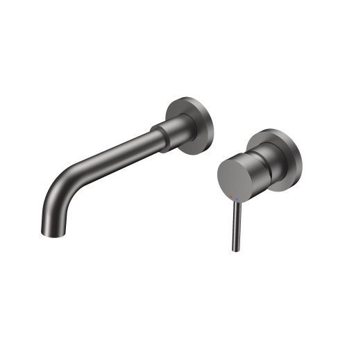 Смеситель для раковины Berges VENTAS 76016 встраиваемый в стену серый