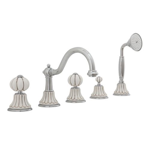 Смеситель Migliore OLIVIA 19013 на борт ванны хром