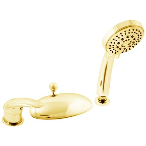 Смеситель RavSlezak D470.5YZ на борт ванны золото