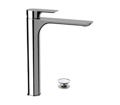 Смеситель для раковины Remer Infinity I10L на столешницу хром