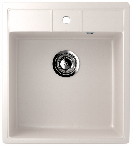 Кухонная мойка Ulgran Classic U-406-331 45х50 цвет белый