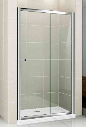 Душевая дверь Cezares PRATICO PRATICO-BF-1-155-C-Cr 155х185 стекло прозрачное профиль хром